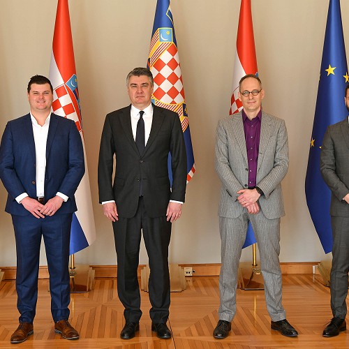 Predsjednik Milanović primio predstavnike tvrtke Green Trust