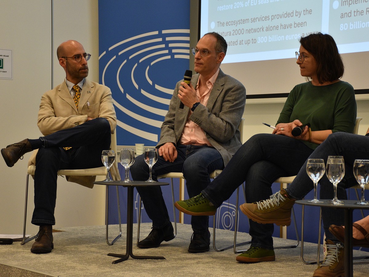 Direktor Vjetroelektrane Lički medvjed na okruglom stolu udruge Biom