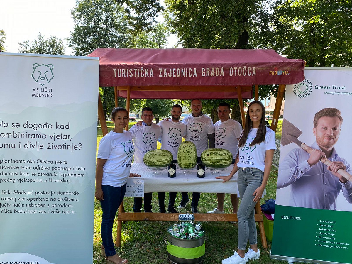Vjetroelektrana Lički medvjed na sajmu Eko Etno Gacka