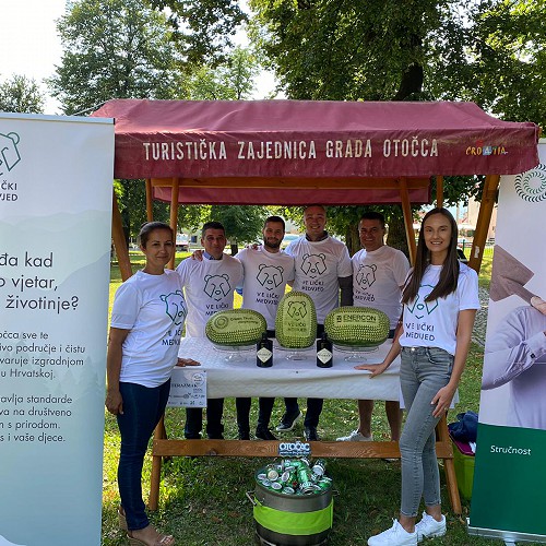 Vjetroelektrana Lički medvjed na sajmu Eko Etno Gacka